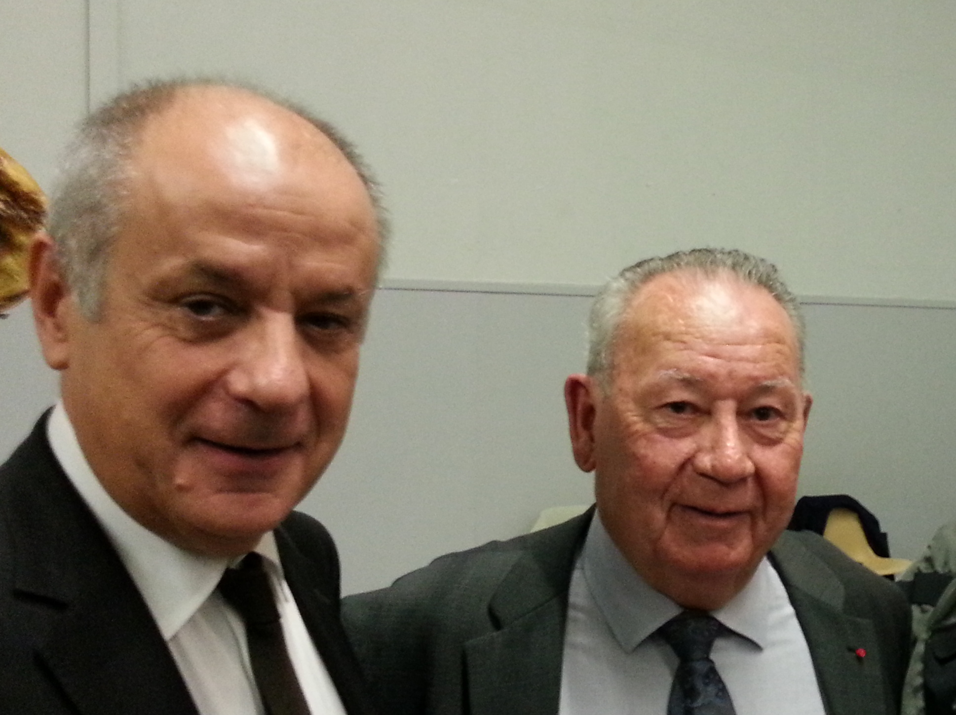 Alain FILLOLA et Just FONTAINE