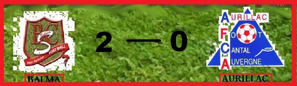 résultat balma aurillac