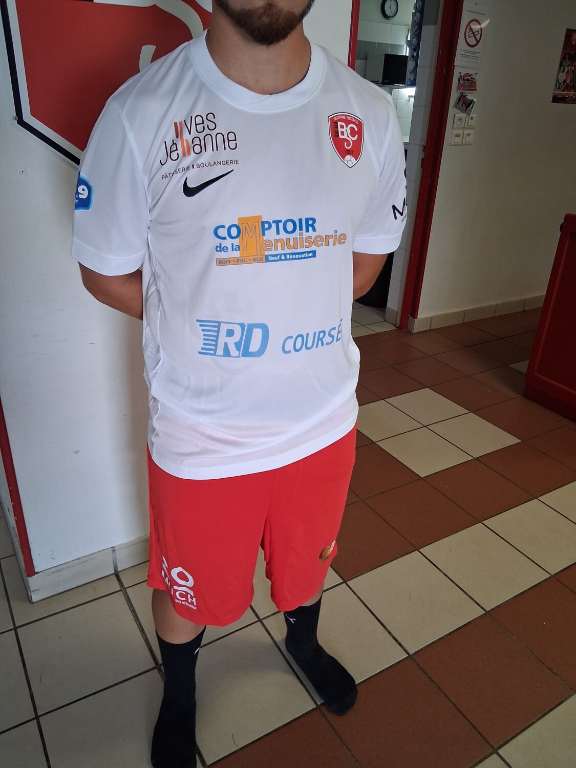 Photos des maillots des U19 Nationaux